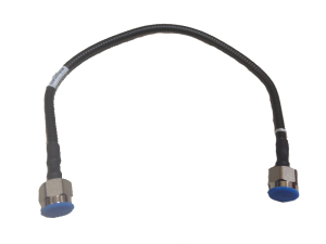 RFOCS Cable Assembly, Low PIM, 1/4" SF, Type N (M) to Type N (F), 18"