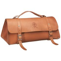 Klein Tools 24'' (610 mm) Deluxe Leather Bag