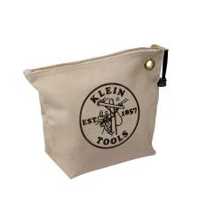 Klein Tools: Canvas Zipper Bag- Consumables, Natural 5539NAT Thumbnail