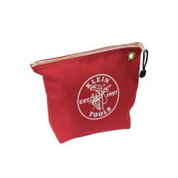 Klein Tools: Canvas Zipper Bag- Consumables, Red 5539RED Thumbnail