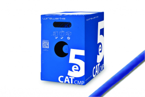 Wirewerks: CAT5e Plenium 50 Series Cables  U-UTP, BLUE 5540-1PBL-R305 Thumbnail