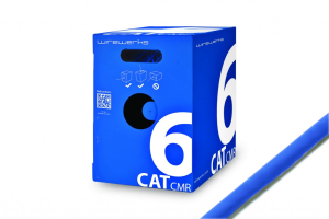 Wirewerks: CAT6 Riser 60 Series Cables U-UTP, BLUE 6040-2RBL-R305 Thumbnail