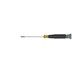 Klein Tools: 3-32'' Slotted Electronics Screwdriver, 3'' Shank 614-3 Thumbnail