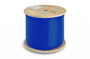 Wirewerks: CAT6A Plenum 65 Series Cables U-UTP, BLUE 6540-2PBL-L305 Thumbnail