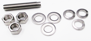 PIM Shield Threaded Rod Kit, SS, 3/8" x 2-in, Qty 10, 900210-10