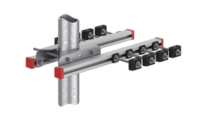 PIM Shield Cable Support Rail, Pole Mount Kit, 24-inch, 900357