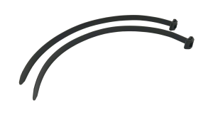 PIM Shield Cable Strap, Acetal, 1/2 IN x 27 IN, Qty. 25 (Locking Head Included), 900443-27-25