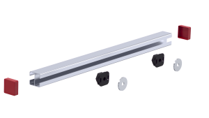 PIM Shield Rail Kit, 12-inch, with 2x 900711 channel runners, 900731-12