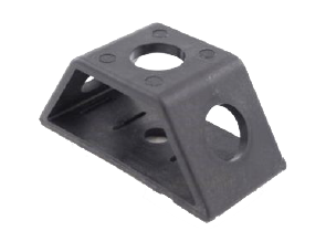 PIM Shield Snap-in Adapter, Trapezoid, 3 Position, Qty. 10, 900860-10
