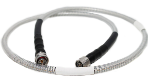 Cable Assembly, Phase Stable, SilverLine PVC Armored (SLA) series, DC to 6 GHz, N(M) to 4.3/10(M), 3.0 meters SLA06-NM43M-03.00M Small Image