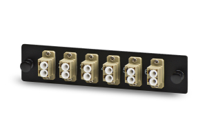 Wirewerks: Adapter Strip, LC Duplex, 12 Fiber, 6 Port, Multimode PB, 50 or 62.5 AS-WL12M Thumbnail