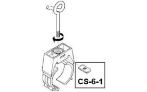 RFS: Clic-Clamp flat nut, M6 CS-6-1 Small Image