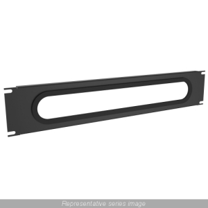 Hammond Mfg.: 2U 19IN HCM CABLE ENTRY PANEL DNCE19BK1 Small Image