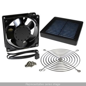 Hammond Mfg FAN & FLTR KIT 254mm, LGHT GRY