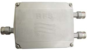 RFS: Sharelite UMTS-LTE2.6 Diplexer - In-line 1710-2170 MHz-2490-2690 MHz, full DC Pass FDRL3502/1C-3L Thumbnail