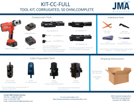 JMA Wireless: TOOL KIT, CORRUGATED, 50 OHM,COMPLETE KIT-CC-FULL Small Image