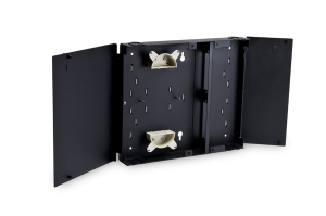 Wirewerks: Fiber Optic Wall Mount Panel holds up to 2 strips - modules for a maximum capacity of 48 fibers PP-WM2S Thumbnail