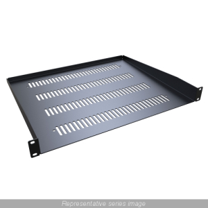 Hammond Mfg 2U VENT RACK MOUNT SHELF 15"D