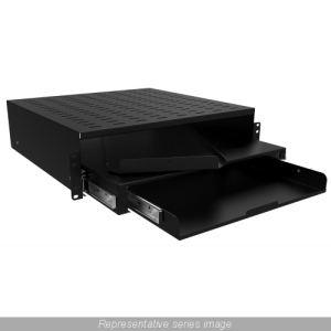 Hammond Mfg.: 3U 3 IN 1 MULTI-SHELF RMS193BK1 Small Image