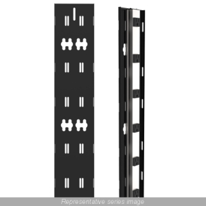 Hammond Mfg 24U VERT CABLE TRAY 42"