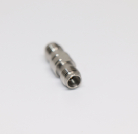 RFOCS Adapter, DC to 50 GHz, Test Grade, 2.4 mm Female to 2.4 mm Female, 282282 front