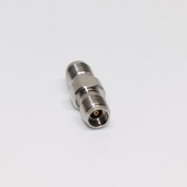 RFOCS 302302 Adapter, DC to 40 GHz, Test Grade, 2.92 (Female) to 2.92 (Female) front