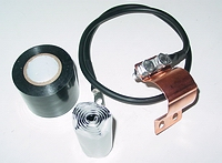 RFOCS: Grounding Kits for 3-8" LMR400, 6 AWG, 0.9 Meter, Tape RFX-LMR400-0.9M Thumbnail