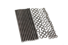 RFOCS Threaded Rod Kit, hot Galvanized Steel, 3/8" includes Washers, Threaded rods, Hex nuts. 12" rod, 10 Pack
